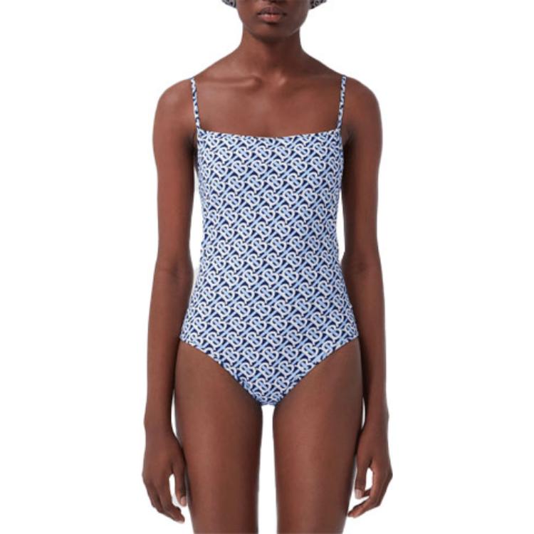 Burberry Susannah Exploded Check One Piece Bow Swimsuit 2024