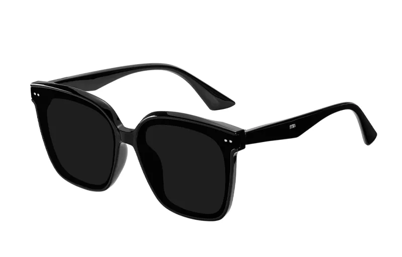 ENFANTIN Square Sunglasses Unisex Black-21