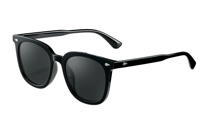 ENFANTIN Square Sunglasses Unisex Black-10