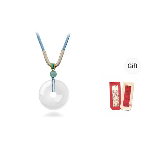 LANMUYINNUO Chalcedony Necklaces Unisex