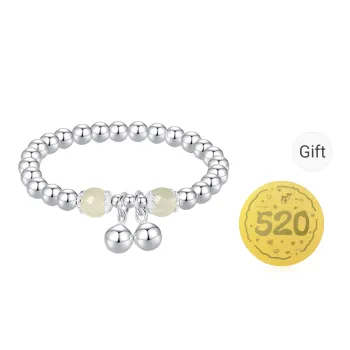 Bear Silversmith 999 Fine Silver Sterling Silver Bracelet Women's