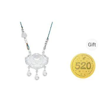 Bear Silversmith 999 Fine Silver Sterling Silver Necklace Women's