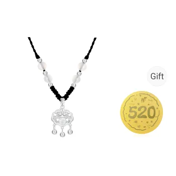 Bear Silversmith 999 Fine Silver Sterling Silver Necklace Women's
