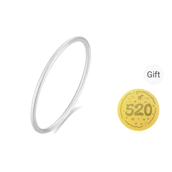 Bear Silversmith 999 Fine Silver Sterling Silver Bangle Women's