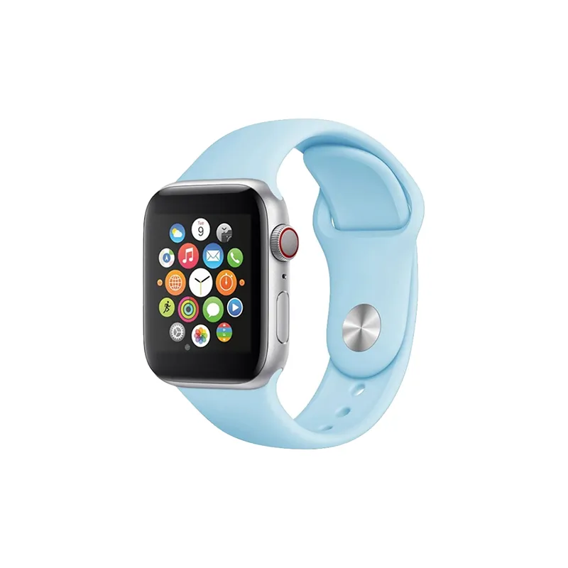 IKYOU Apple Compatibility Watch Band Silicone Material-7