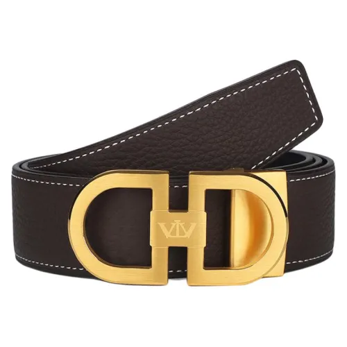 V.V.Brown Ремни из натуральной кожи мужской ширина 3,8 см