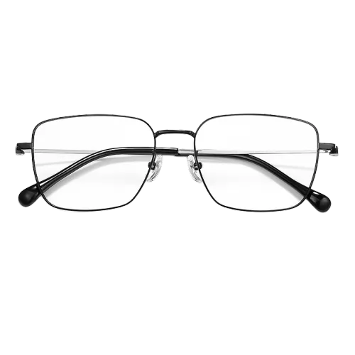 CHUANGGUO Чистый титан Квадратные Оправы для очков Мужские