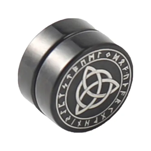 HAZYOU Сплав Нижняя заколка On Серьги Унисекс