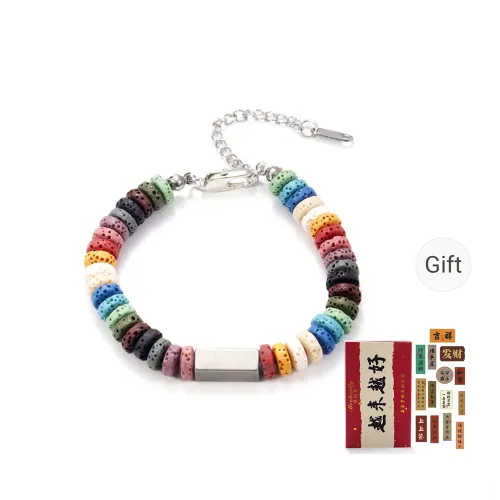 MEOBURLIY Браслеты из вулканического камня Унисекс