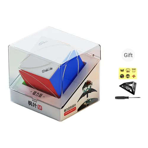 Qiyi M Кленовый Кубики Рубика UV Магнитный Edition Развивающие игрушки