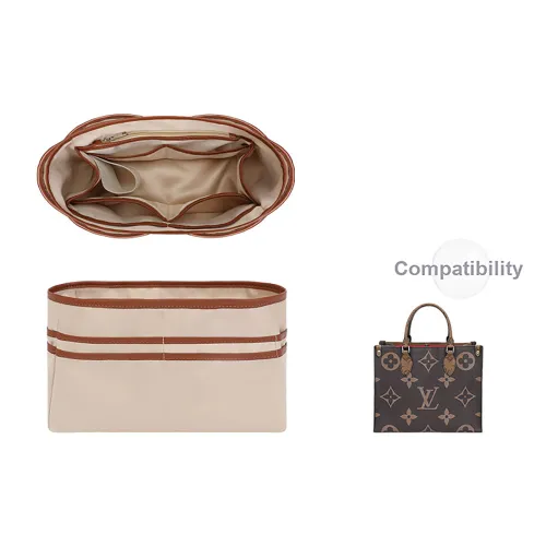 Прилив Сатин Подкладка Хранение и Организация Внутренний карман Тоут Super Light с Встроенными разделителями Женские