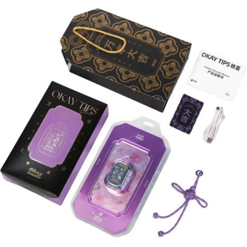 POP SUNDAY Art Studio OKAY Сумочка для украшений Подвеска Креативный Модный Электронное украшение EDC игрушки