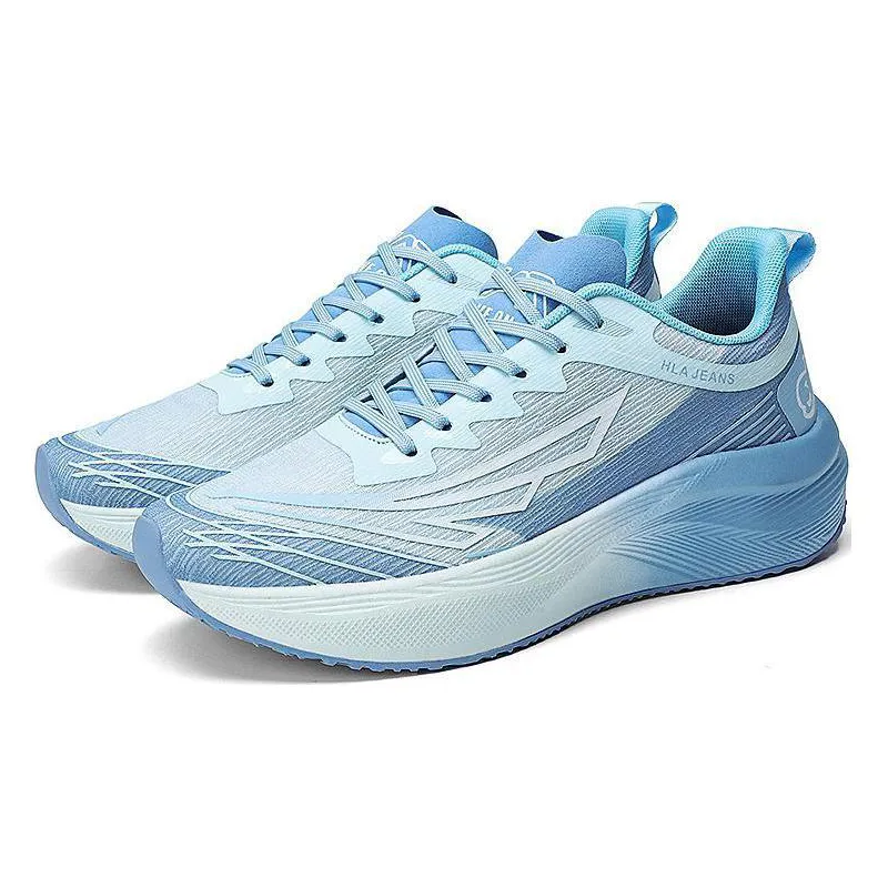 HLA JEANS Cushioning, Slip Resistant, Abrasion Resistant, Breathable, Rebound Low Top Running Shoes Unisex-13