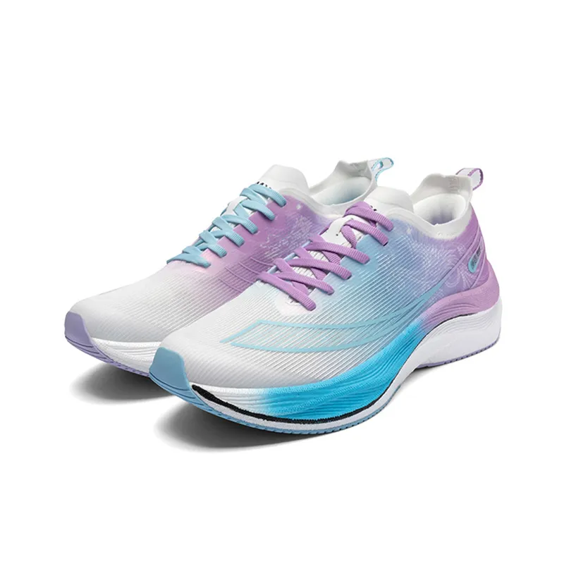 LPMX Running Shoes Men Low Top Ice Purple/Blue Crystal Mismatched/Qixi Festival Color Scheme-1