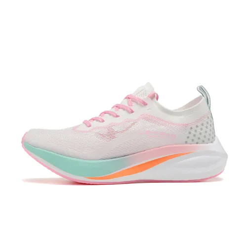 LIZHIPAO Running Shoes Unisex Low-Top Mismatched Color/Fluorescent White/Pink Blue