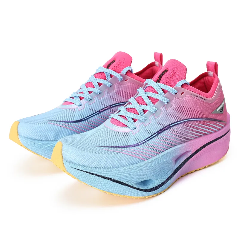 Xiangpao Running Shoes Unisex Low Top Blue Purple-1
