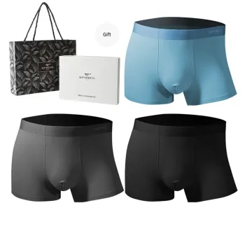 SEPTWOLVES Underwear Gift Box Men's 3 Pack Gift Box Set+Shopping Bag