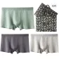 3-Pack Box Included (Carbon Gray+Light Gray+Gray Green) High-Rebound Long Staple Cotton/3A Antibacterial/Stretch Belt