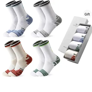 SEPTWOLVES Mid Calf Socks Men's 5 Pack Gift Box Set