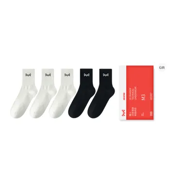MIIOW Mid Calf Socks Men's Combo Set