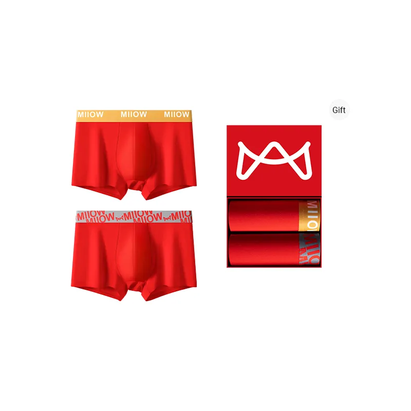 MIIOW Boxer Briefs Men's Gift Box Of 2 Strips-4