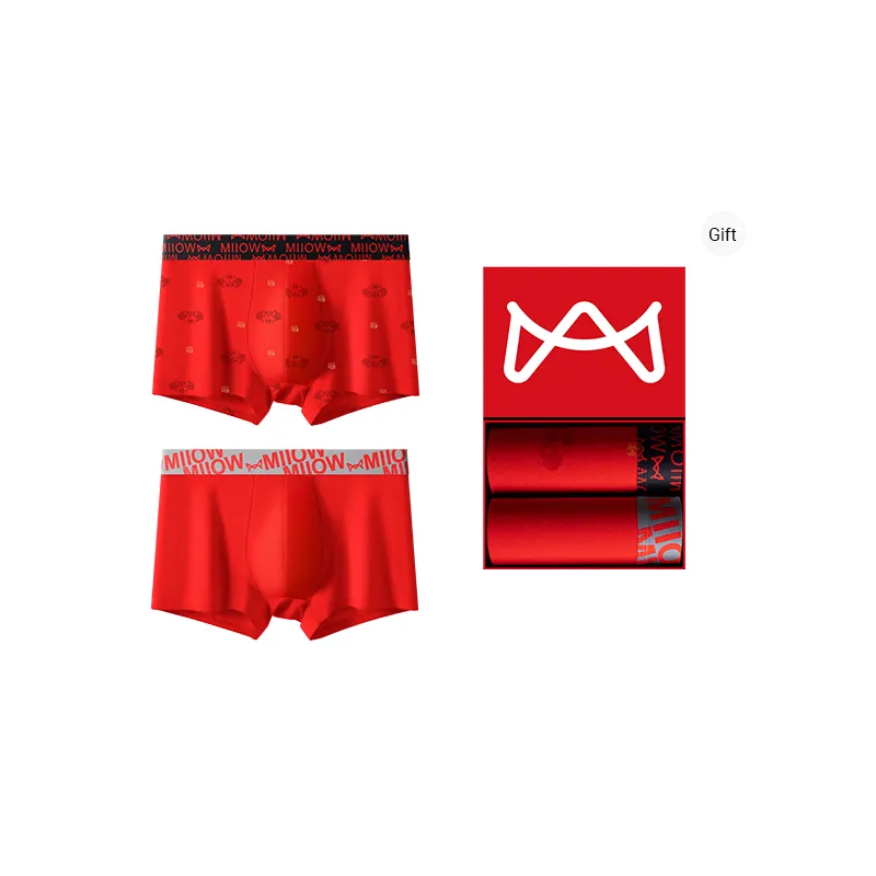 MIIOW Boxer Briefs Men's Gift Box Of 2 Strips-6