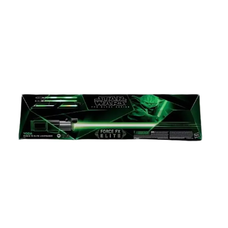 Hasbro Star Wars Force FX Yoda Master Yoda 1:1 Green Lightsaber Scale Figures-4