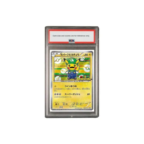 POKEMON XY PROMO Special Gift Card Luigi Pikachu XY P 295 PSA Japan Version Graded Cards 1 Pc