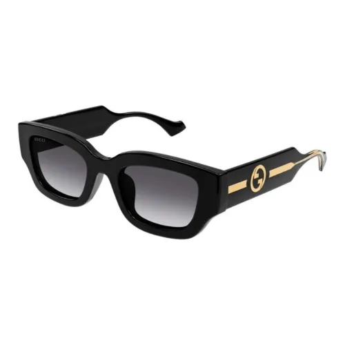 GUCCI Rectangle Frame Sunglasses