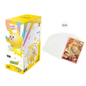 KAYOU Eggy Party, Cute Collectible Cards, Collectible Pack, Second Release IP/Anime Cards 1 Box Of 18 Packs