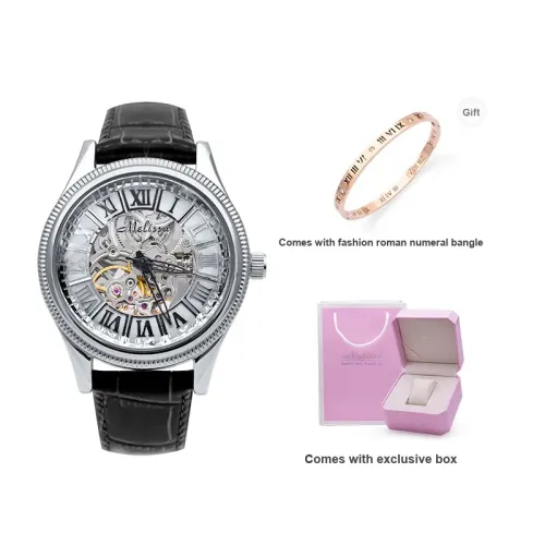 Melissa Mechanical Movement Watch Women's Watch Cut Out Dial