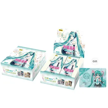 KAYOU Hatsune Miku Collectible Card Charm Pack Dreamy Sweetheart 2nd Edition IP/Anime Cards Whole Box
