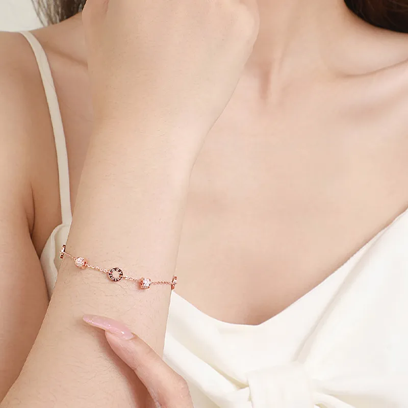 KING OF BLING 925 Sterling Silver With Zircon Bracelets Women's Year Of The Snake Good Luck-4
