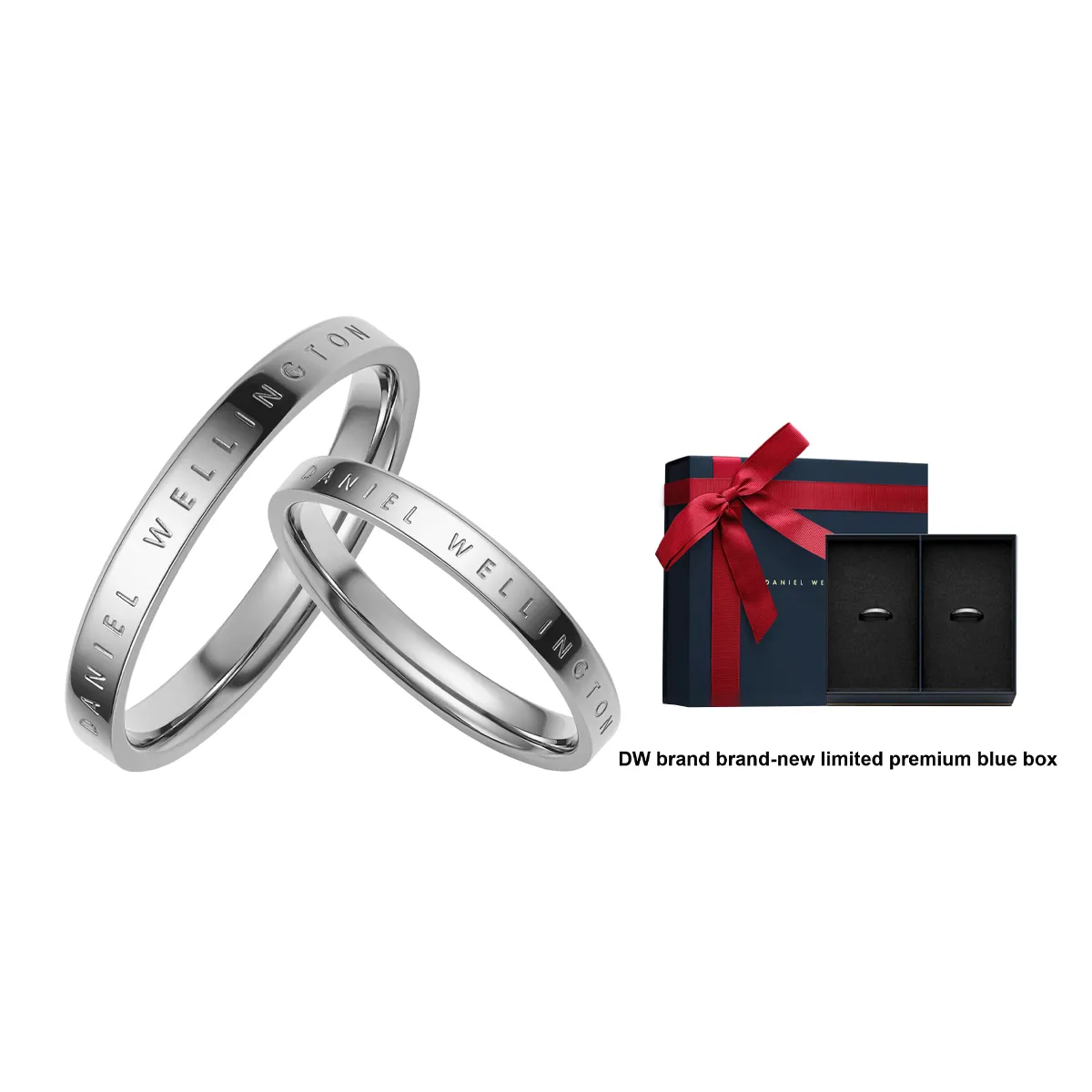 Daniel Wellington Сплав Кольца Унисекс Серебряный