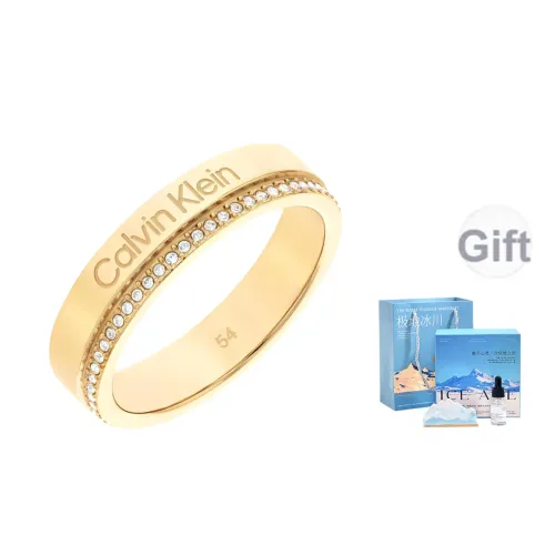 Кольцо Calvin Klein с кристальной оправой унисекс