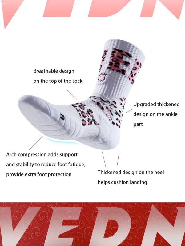 VEIDOORN Basketball Socks Unisex-4