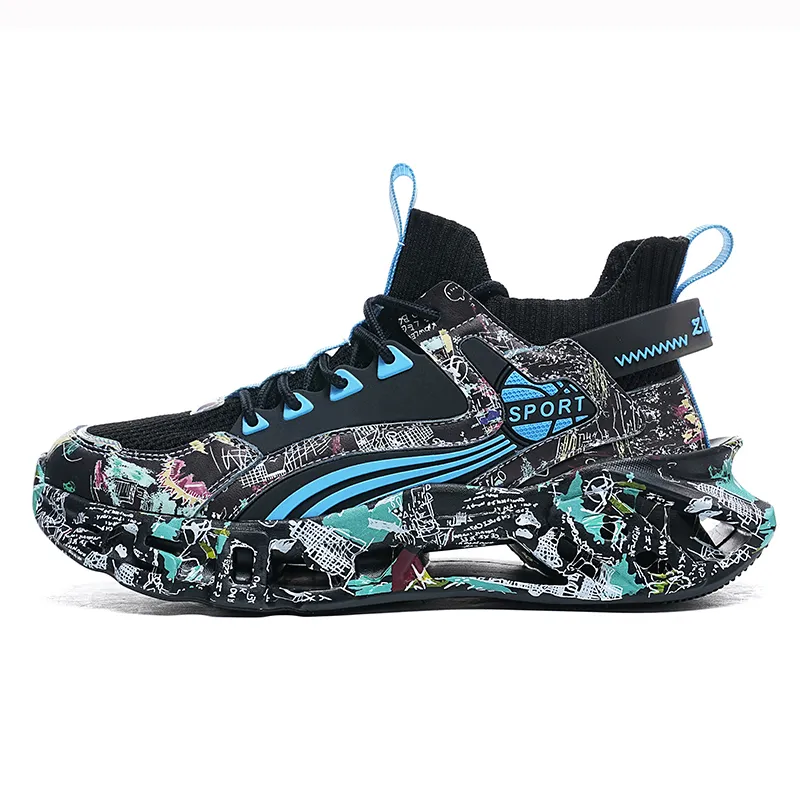 MABEL&CO Cushioning Rebound Height Increasing Wear-Resistant Lightweight Slip-Resistant Low-Top Running Shoes Unisex-6