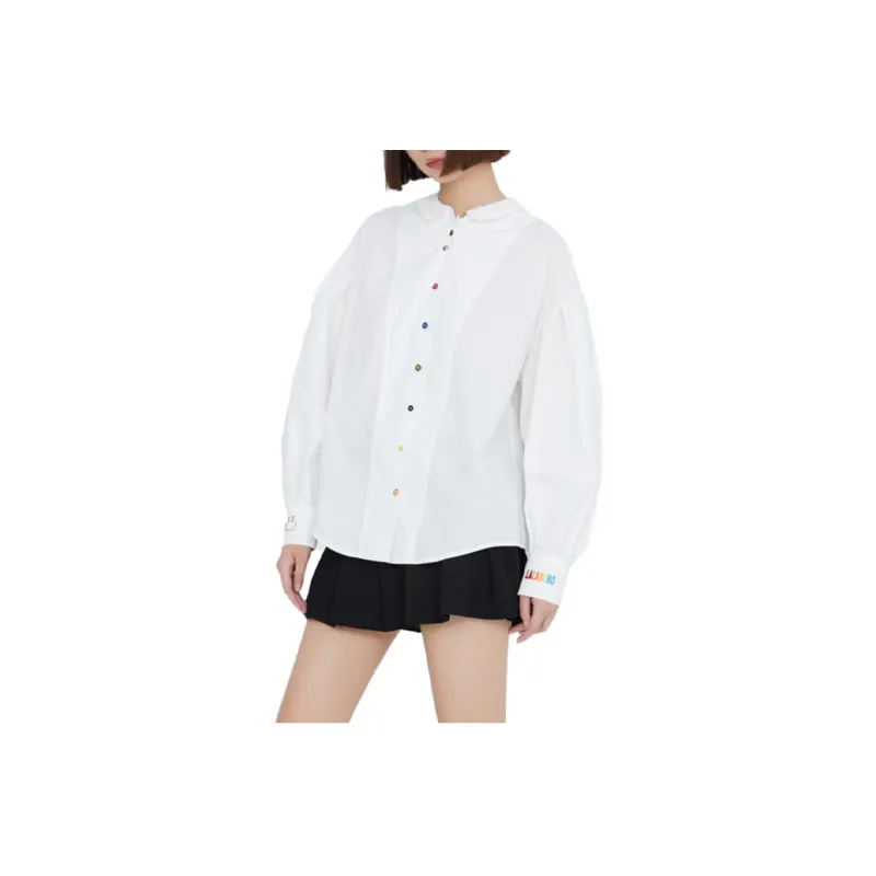 LALABOBO Shirts Women's White-3
