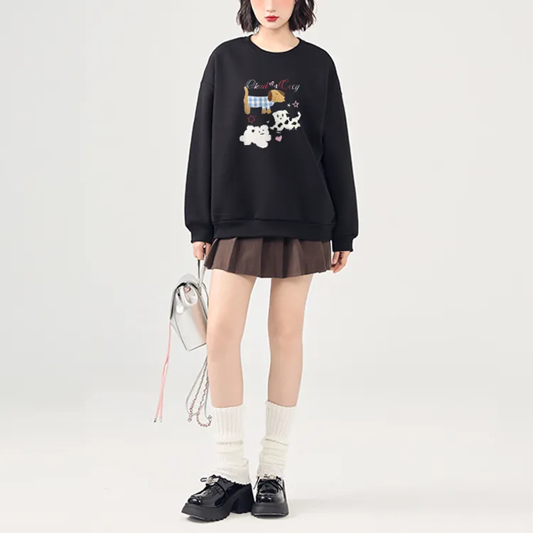 Cotton Sweatshirts Unisex-28