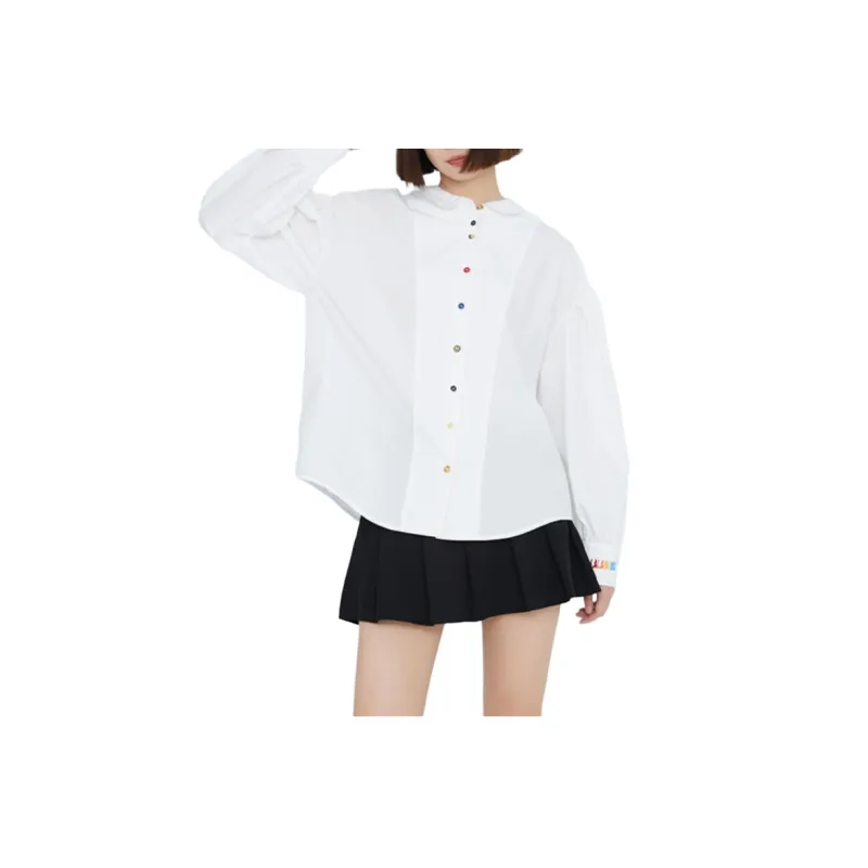 LALABOBO Shirts Women's White-1
