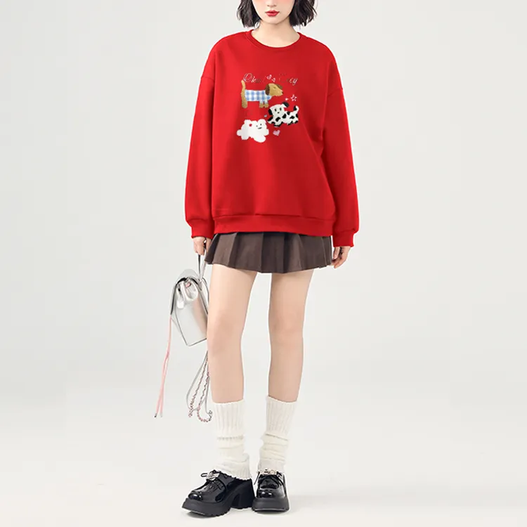 Cotton Sweatshirts Unisex-19