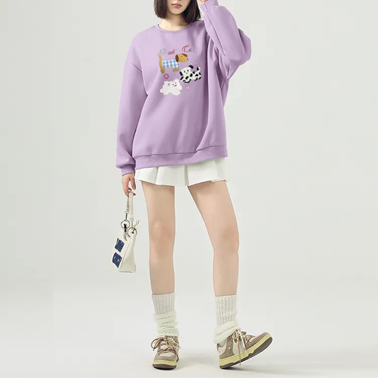 Cotton Sweatshirts Unisex-25