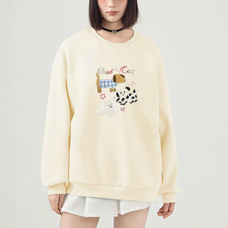 Cotton Sweatshirts Unisex-16