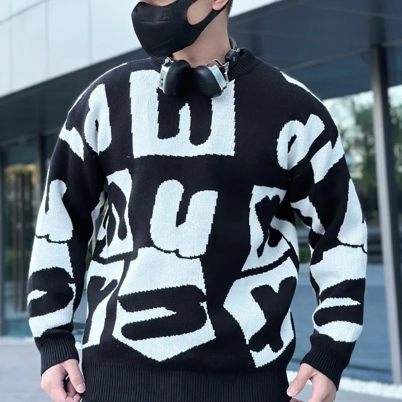 Dnnnn Sweater For Fall And Winter Unisex-4