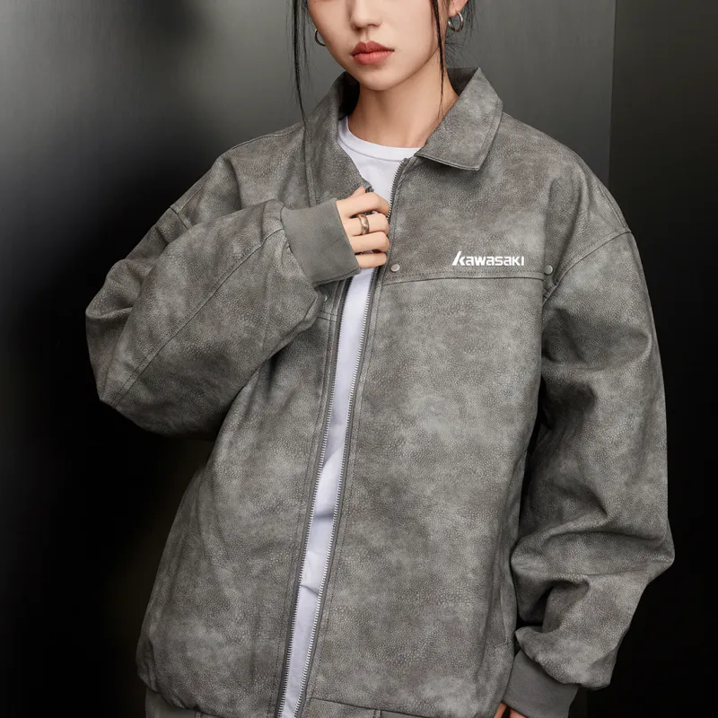 Kawasaki Leather Jackets Unisex-11