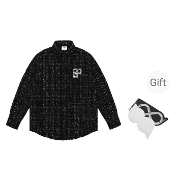 BIPOLAR Shirt Jackets & Coats Men's Black White