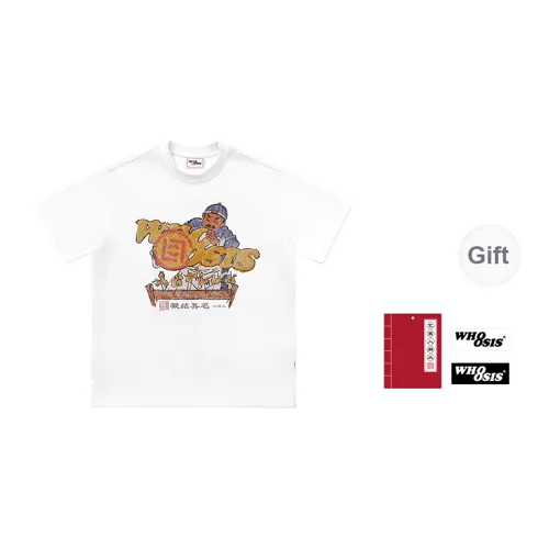 WHOOSIS × CLOTTEE Collaboration Унисекс Футболки