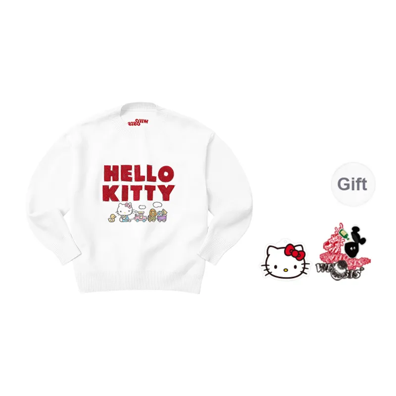 Hello Kitty X WHOOSIS X HELLO KITTY Knitwear Unisex-4