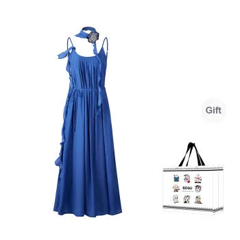 BDGU Slip Dresses Women's Blue