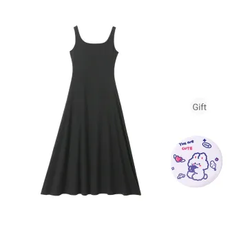 EVPGB Slip Dresses Women's Black
